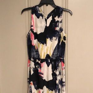 Kate Spade Saturday Split Decision midi silk dress